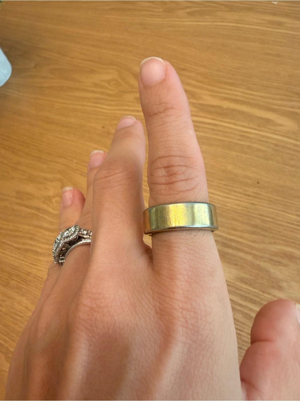 Oura Ring Gen3 Heritage Gold US8